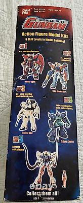 2001 Gundam Mobile Suit Deluxe Transformer Gp-02 dans une boîte originale scellée Bandai
