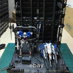 4x Nid De La Machine De Base D'action De Chaîne Mécanique Pour Mg 1/100 Modèle Gundam Avec Décals