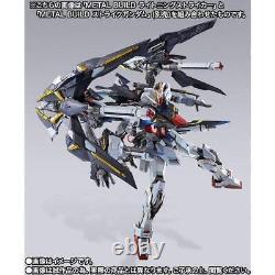BANDAI Gundam Seed METAL BUILD Lightning Striker Movable Action Figure<br/> 
Traduisez ce titre en français : BANDAI Gundam Seed METAL BUILD Lightning Striker Figurine d'action mobile.