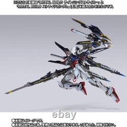 BANDAI Gundam Seed METAL BUILD Lightning Striker Movable Action Figure<br/> Traduisez ce titre en français : BANDAI Gundam Seed METAL BUILD Lightning Striker Figurine d'action mobile.