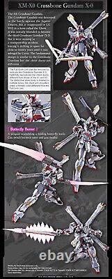 Bandai Exclusive Metal Build Crossbone Gundam X-0 Fullcloth Die-cast Figure Misb
