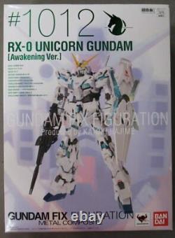 Bandai Gundam Fix Figuration Composite Métale Licorne Gundam Réveil Versio