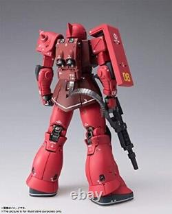 Bandai Gundam Fix Figuration Métal Composite De L'origine Ms-05s Zaku De Char Nouveau