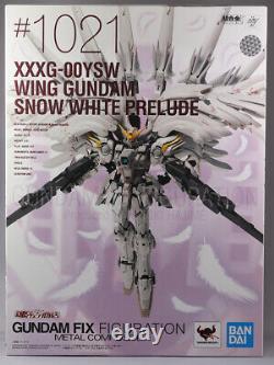 Bandai Gundam Fix Figuration Metal Composite Wing Gundam Blanche Neige Prélude Nouveau
