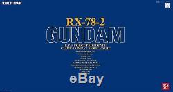 Bandai Hobby Rx-78-2 Mobile Suit Gundam Année Parfaite Action Figure Échelle 160