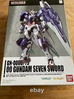 Bandai Metal Build Double Oo Gundam Sept Épée Figure D'action
