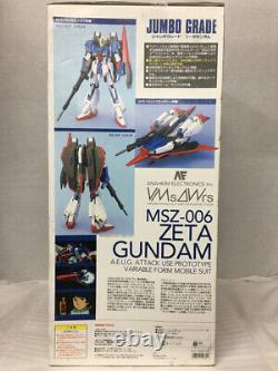 Bandai Mobile Suit Gundam Zeta Z Jumbo Grade Grande Taille Figure Anime Japon Robot