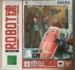 Bandai Robot Spirits Damashii Mobile Suit Gundam Rgm-79 Gm Action Figure