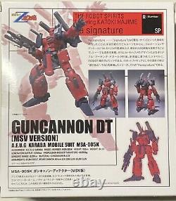 Bandai Robot Spirits Mobile Suit Gundam Guncannon Détecteur Figure D'action