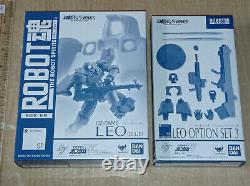 Bandai Robot Spirits Soul Sp Gundam Wing Oz-06ms Leo(blue) & Option Partie 3 Ensemble