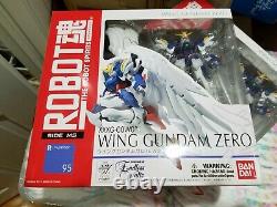 Bandai Robot Spirits Wing Gundam Zero R-number 95 Action Figure Nouvelle