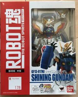Bandai Robotspiritside Ms Shining Gundam Action Figure Nouveau