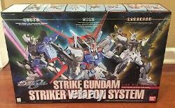 Bandai Strike Gundam 1/60 Système D'armes De Frappe Figure D'action Constructible Avec Boîte