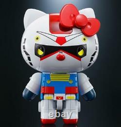 Bandai Tamashii Nations Gundam Rx-78-2 X Bonjour Kitty Chogokin Figure Nouveau Dans La Main