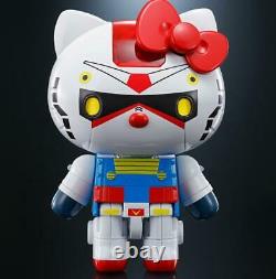 Bandai Tamashii Nations Gundam Rx-78-2 X Bonjour Kitty Chogokin Figure Nouveau Dans La Main