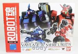 Bandai The Robot Spirits Side Ms Vayeate & Mercurius Gundam Wing Figure D'action