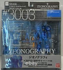 Bandai Zeonography Mobile Suit Gundam Ms-05b Old Zaku Ramba Ral Machine # 3003