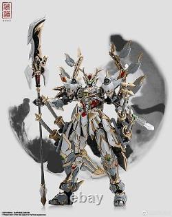 Cangdao Modèle 1/72 Cd-01w Azure White Dragon Gundam Metal Build Robot Toy