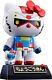 Chogokin Mobile Suit Gundam Hello Kitty Figurine D'action En Métal Moulé Sous Pression Abs Tamashiination