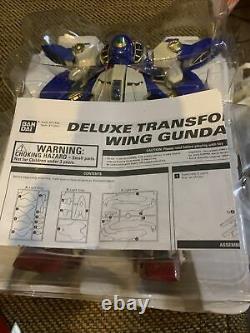 Deluxe Transformer Gundam Wing 12 Dans Bandai Action Figure