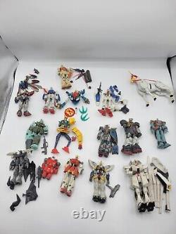 Enorme lot de figurines Bandai Mobile Suit Gundam, pièces d'accessoires, INCROYABLE ! Tel quel.