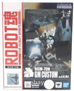 Ensemble Mobile Gundam Robot Spirits Action Figure Gm Custom Rgm-79n Ver Anime Jp