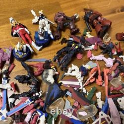 Ensemble énorme de figurines Gundam en vinyle souple - Kit de poupées japonaises d'anime.
