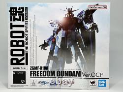 Esprits de robot CÔTÉ MS ZGMF-X10A Freedom Gundam Ver. Figurine d'action GCP BANDAI