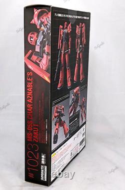 Figure composite métallique de réparation Gundam MS-05S Zaku I de Char Aznable #1023