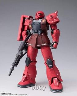 Figure composite métallique de réparation Gundam MS-05S Zaku I de Char Aznable #1023