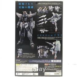 Figure d'Action du Mobile Suit Gundam F91 Metal Build de Bandai Tamashii Nations 170mm