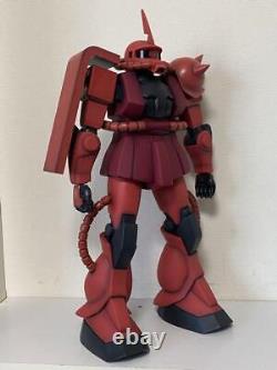 Figurine Gundam Jumbo Grade ZAKU-II Char Zaku avec boîte Rouge BANDAI Mobile Suit JPN