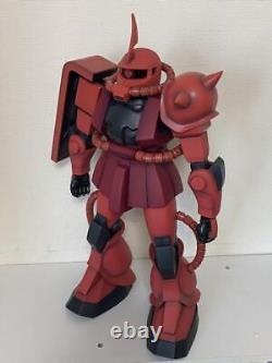 Figurine Gundam Jumbo Grade ZAKU-II Char Zaku avec boîte Rouge BANDAI Mobile Suit JPN