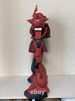 Figurine Gundam Jumbo Grade ZAKU-II Char Zaku avec boîte Rouge BANDAI Mobile Suit JPN