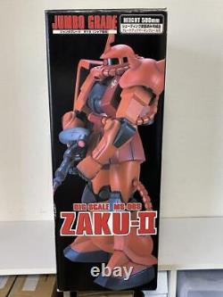 Figurine Gundam Jumbo Grade ZAKU-II Char Zaku avec boîte Rouge BANDAI Mobile Suit JPN