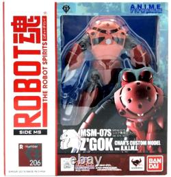 Figurine Statue Robot Spirits Mobile Suit Gundam Z'GOK MODÈLE PERSONNALISÉ DE CHAR