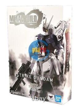 Figurine d'action BANDAI METAL BUILD GAT-X105 Strike Gundam toute neuve et non ouverte