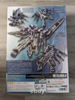 Figurine d'action Bandai Gundam Metal Build RX-93-v2 Hi-v Gundam en fonte japonaise