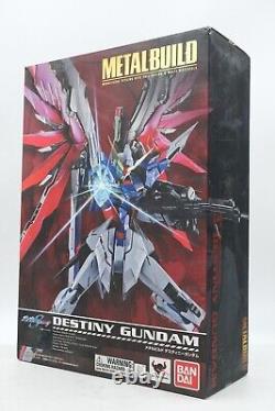 Figurine d'action Bandai Metal Build Destiny Gundam 1er modèle 2013 Boîte ouverte