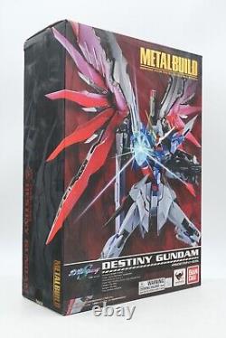 Figurine d'action Bandai Metal Build Destiny Gundam 1er modèle 2013 Boîte ouverte