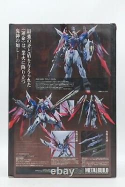 Figurine d'action Bandai Metal Build Destiny Gundam 1er modèle 2013 Boîte ouverte