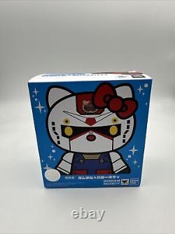 Figurine d'action Chogokin Gundam x Hello Kitty Mobile Suit Gundam de Bandai (AAA)