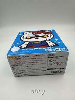 Figurine d'action Chogokin Gundam x Hello Kitty Mobile Suit Gundam de Bandai (AAA)