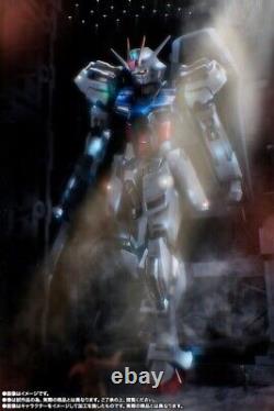 Figurine d'action METAL BUILD Strike Gundam Heliopolis Rollout Ver Bandai Nouveau