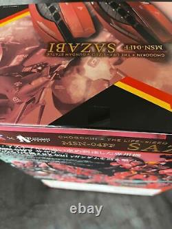 Figurine d'action en super alliage Bandai Chogokin MSN-04FF Sazabi GUNDAM limitée