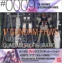 GUNDAM FIX FIGURATION #0009 FA-93HWS Nu GUNDAM HWS Figurine d'action BANDAI Japon