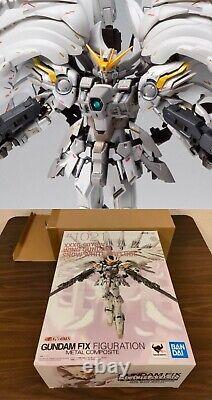 GUNDAM FIX FIGURATION METAL COMPOSITE WING GUNDAM SNOW WHITE PRÉLUDE Nouveau Rare FS