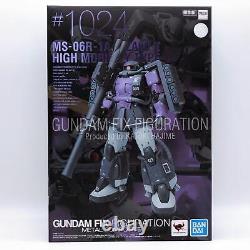 GUNDAM FIX FIGURATION MS-06R-1A Zaku II #1024 METAL COMPOSITE Figurine Bandai Nouvelle