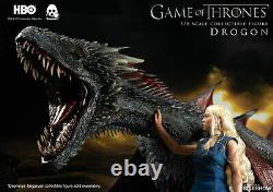 Game Of Thrones Daenerys Targaryen & Drogon Dragon 1/6 Figure Trizero Sideshow