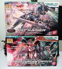 Gundam 00 Bandai HG Arios & Exia Raiser PAIR 1/144 Vendeur américain NEUF dans la boîte